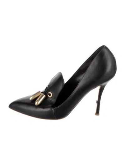 Pre-owned Rupert Sanderson Leather Pumps In Black