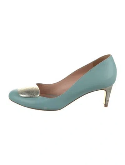 Pre-owned Rupert Sanderson Leather Pumps In Blue