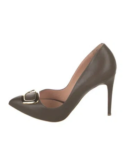 Pre-owned Rupert Sanderson Leather Pumps In Brown