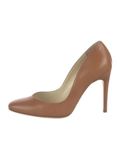 Pre-owned Rupert Sanderson Leather Pumps In Neutral