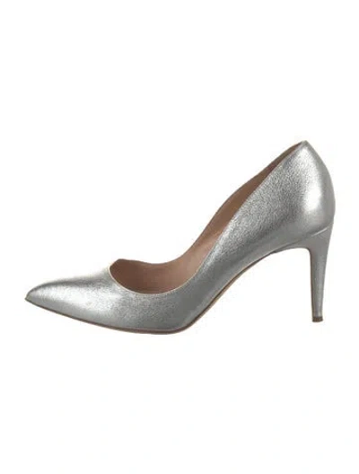 Pre-owned Rupert Sanderson Leather Pumps In Silver