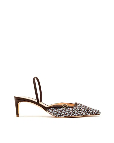 Rupert Sanderson Orono Heel In Brown