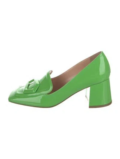 Pre-owned Rupert Sanderson Patent Leather Pumps In Green