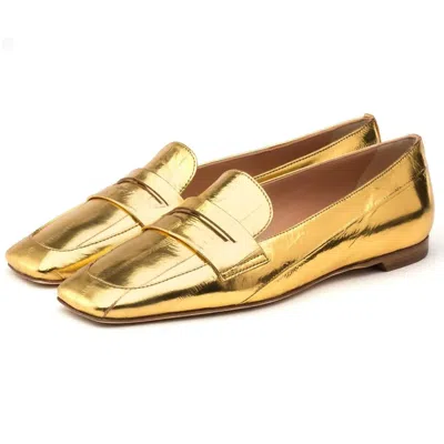Rupert Sanderson Women's Doublet Flat Shoes In Gold