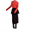 Rus Bikou Polo Sweater In Chilli Pepper In Red