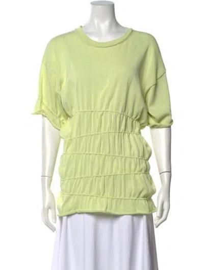 Pre-owned Rus Crew Neck Sweater W/ Tags In Green