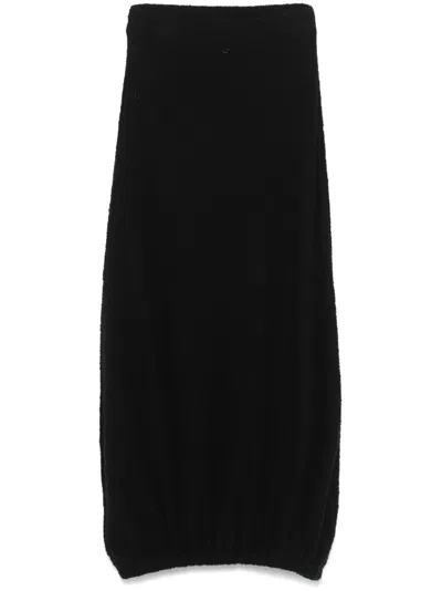 Rus Kokoro Midi Skirt In 黑色