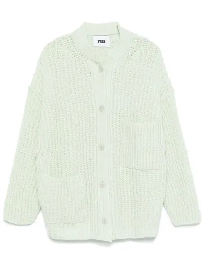 Rus Nui Cardigan In Green