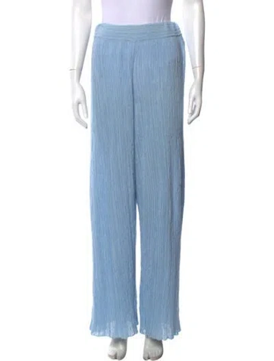 Pre-owned Rus Wide Leg Pants In Blue