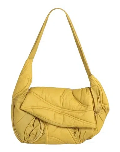 Rusfrcade Rus/fr. Ca/de Woman Handbag Mustard Size - Textile Fibers In Yellow