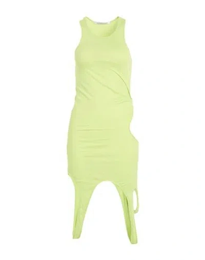 Rusfrcade Rus/fr. Ca/de Woman Top Lime Green Size L Cotton