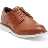 Rush By Gordon Rush Brogue Plain Toe Derby In Brown