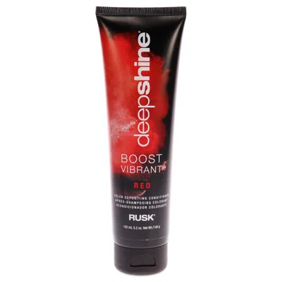 Rusk Deepshine Boost Vibrant Color Depositing Conditioner - Red By  For Unisex - 5.2 oz Hair Color