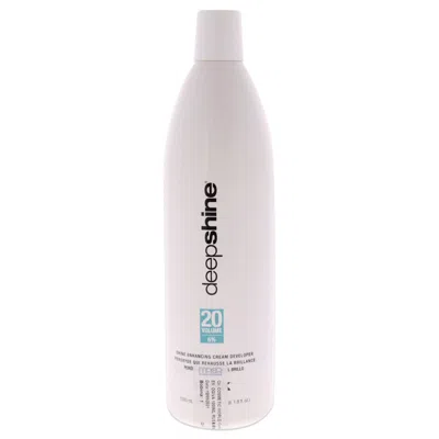 Rusk Deepshine Enhancing Cream Developer 20 Volume By  For Unisex - 33.8 oz Lightener In White