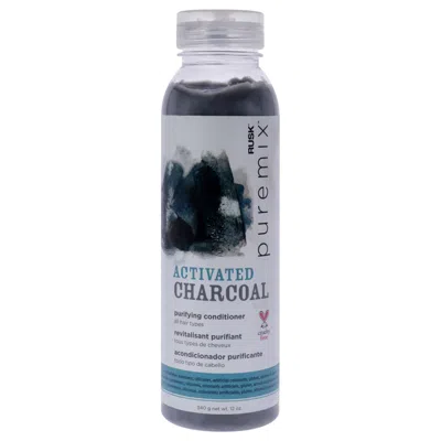 Rusk Puremix Activated Charcoal Purifying Conditioner By  For Unisex - 12 oz Conditioner In Multi