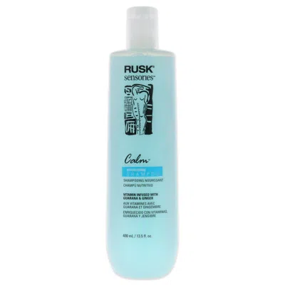 Rusk Sensories Calm Guarana And Ginger Nourishing Shampoo By  For Unisex - 13.5 oz Shampoo In Multi