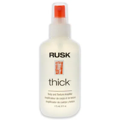 Rusk Thick Body And Texture Amplifier By  For Unisex - 6 oz Hair Spray In White