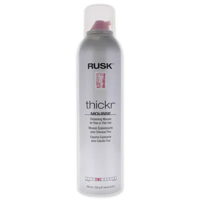 Rusk Thickr Thickening Mousse By  For Unisex - 8.8 oz Mousse In White