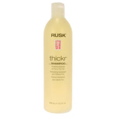 Rusk Thickr Thickening Shampoo By  For Unisex - 13.5 oz Shampoo In White