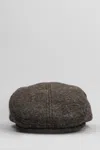 Ruslan Baginskiy Ruslan Wool-blend Ivy Cap In Brown