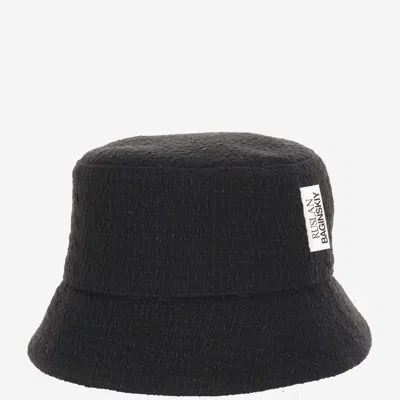 Ruslan Baginskiy Black Tweed Bucket Hat