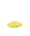 Ruslan Baginskiy Artificial Fur Fedora Hat In Yellow