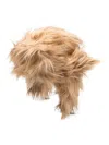Ruslan Baginskiy Faux-fur Aviator Hat In Nude