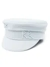 Ruslan Baginskiy Baker Boy Cap In Blue