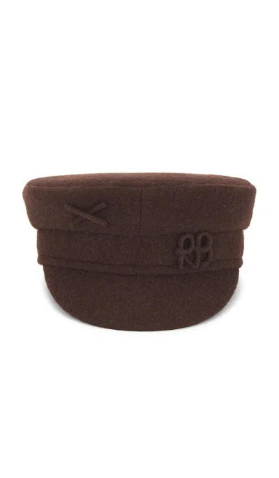 Ruslan Baginskiy Baker Boy Cap In Brown