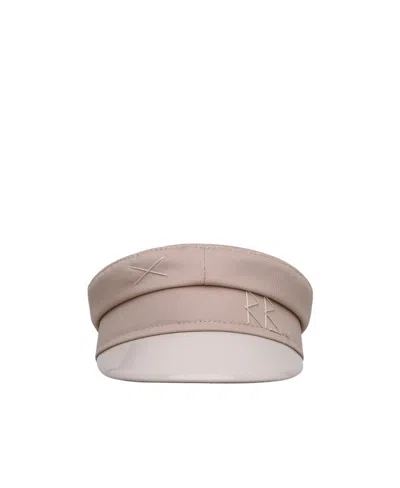 Ruslan Baginskiy Baker Boy Cap In Nude