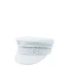 Ruslan Baginskiy Baker Boy Cap In White