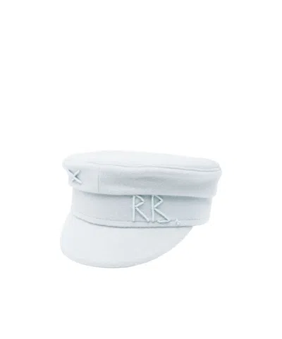 Ruslan Baginskiy Baker Boy Cap In White