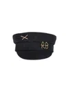 Ruslan Baginskiy Piercing Inspired Baker Boy Cap