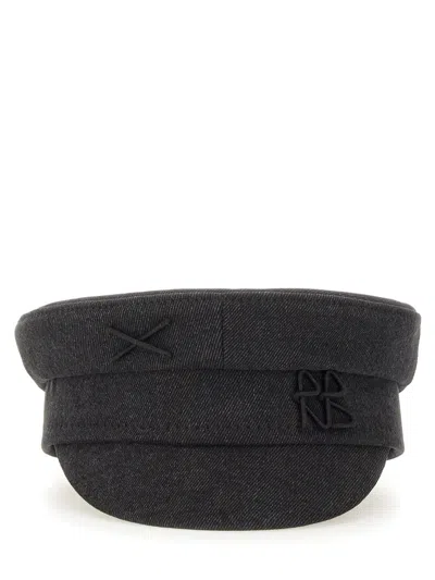 Ruslan Baginskiy Baker Boy Hat In Black
