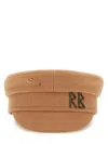 Ruslan Baginskiy Beige Wool Hat