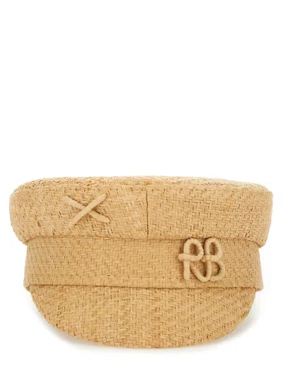 Ruslan Baginskiy Baker Boy Hat In Neutral