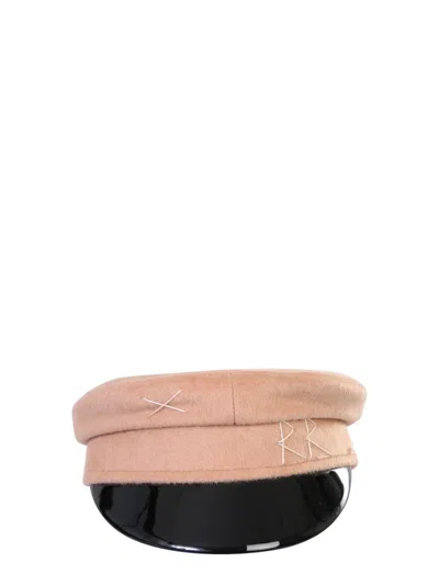Ruslan Baginskiy Baker Boy Hat In Beige