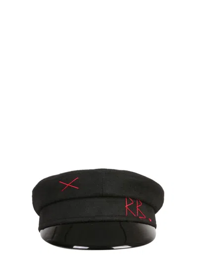 Ruslan Baginskiy Baker Boy Hat In Black