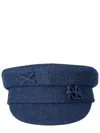 Ruslan Baginskiy Structured Cap Featuring Fine Embroidered Logo In Blue
