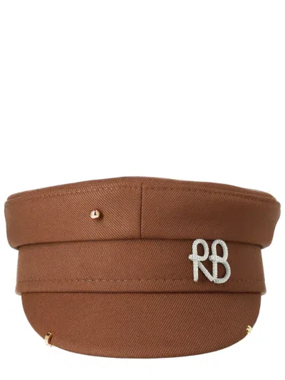 Ruslan Baginskiy Baker Boy Hat In Brown