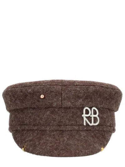 Ruslan Baginskiy Baker Boy Hat In Brown