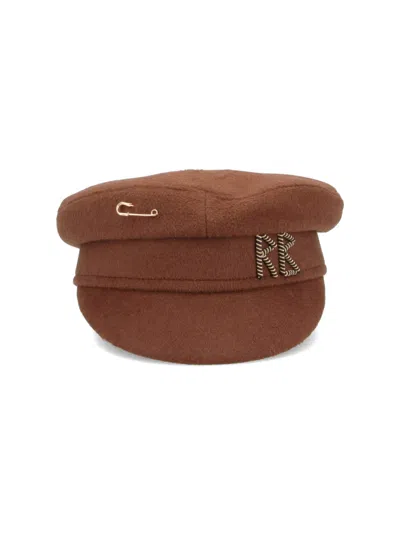 Ruslan Baginskiy 'baker Boy' Hat In Brown
