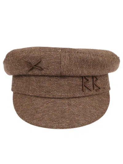 Ruslan Baginskiy Baker Boy Hat In Brown