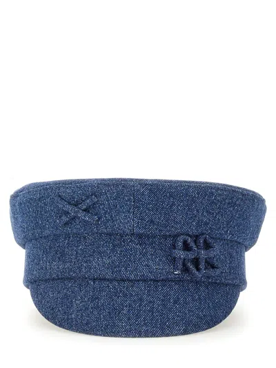 Ruslan Baginskiy Denim Baker Boy Cap