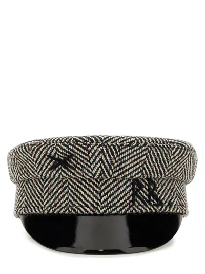 Ruslan Baginskiy Baker Boy Hat In Black