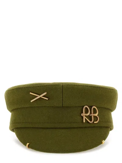 Ruslan Baginskiy Baker Boy Hat In Green