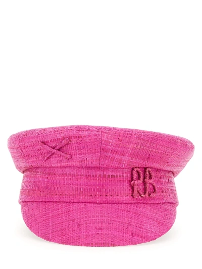Ruslan Baginskiy Baker Boy Hat In Pink