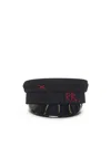 Ruslan Baginskiy Baker Boy Hat With Logo In Black