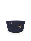Ruslan Baginskiy Baker Boy Hat With Logo In Blue