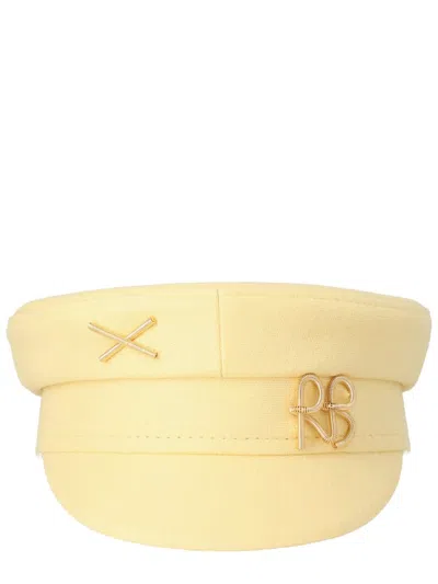 Ruslan Baginskiy Baker Boy Hat In Yellow